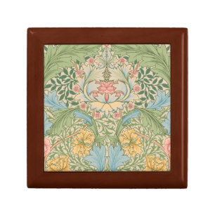 William Morris Myrtle Flower Floral Botanical Gift Box