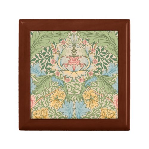 William Morris Myrtle Flower Floral Botanical Gift Box