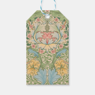William Morris Myrtle Flower Floral Botanical Gift Tags