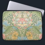 William Morris Myrtle Flower Floral Botanical Laptop Sleeve<br><div class="desc">William Morris Classic - This elegant old world rich flower art design is the William Morris Myrtle pattern, a beautiful Victorian wallpaper design from 1887 created by William Morris for his line of English flower botanical wallpaper.</div>