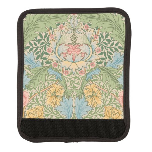 William Morris Myrtle Flower Floral Botanical Luggage Handle Wrap