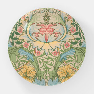 William Morris Myrtle Flower Floral Botanical Paperweight