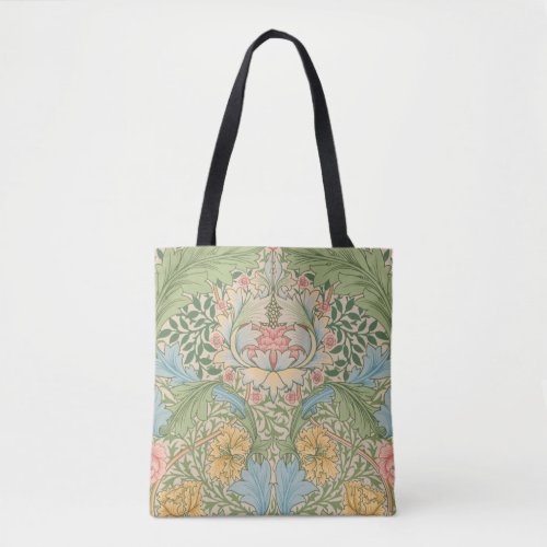 William Morris Myrtle Flower Floral Botanical Tote Bag