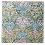 William Morris Myrtle Pattern Art Tile Or Trivet at Zazzle