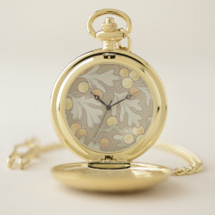 William Morris Oak and Acorn Pocket Watch