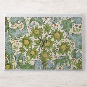 William Morris Orchard Green Floral Art HP Laptop Skin