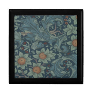 William Morris Orchard Pattern Art Jewelry Box