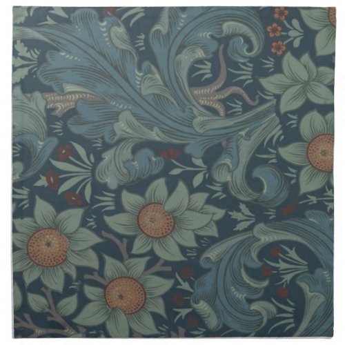 William Morris Orchard Pattern Art Napkin