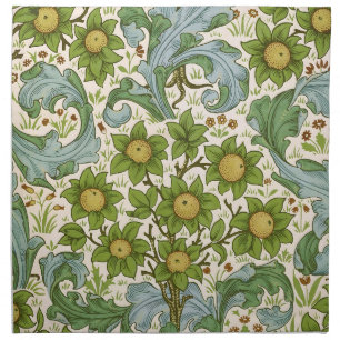 William Morris' Orchard Pattern Art Nouveau Cloth Napkin