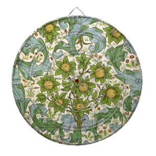 William Morris' Orchard Pattern Art Nouveau Dart Board