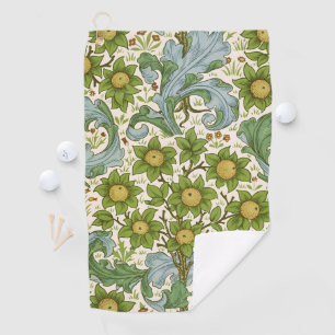 William Morris' Orchard Pattern Art Nouveau Golf Towel