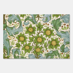 William Morris' Orchard Pattern Art Nouveau Sign