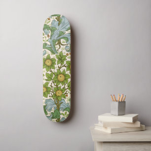 William Morris' Orchard Pattern Art Nouveau Skateboard