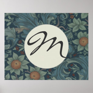 William Morris Orchard Pattern Art Poster