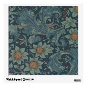William Morris Orchard Pattern Art Wall Sticker