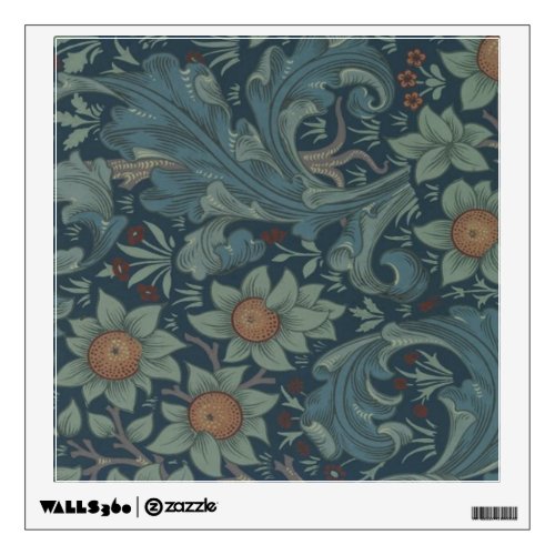 William Morris Orchard Pattern Art Wall Sticker