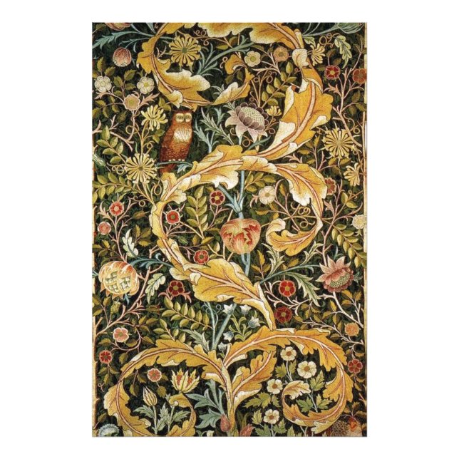 William Morris Owl an Acanthus Photo Print (Front)