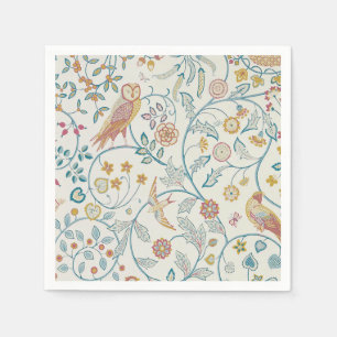 William Morris - Owl and Berries Napkins