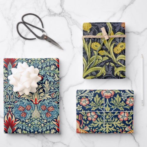 William Morris Pack Wrapping Paper Sheets
