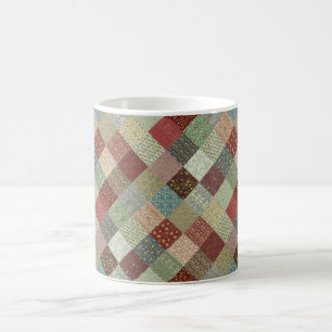 William Morris Patchwork Quilt Coffee Mug