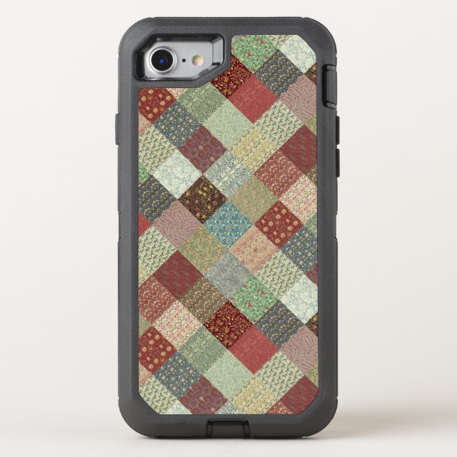 William Morris Patchwork Quilt Otterbox iPhone Case (Back)