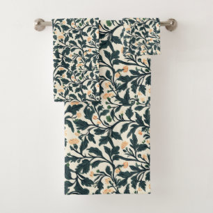 William Morris Pattern Bath Towel Set