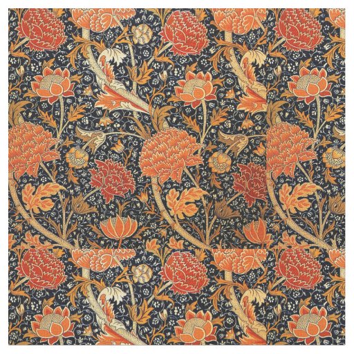 William Morris pattern, Cray, Fabric