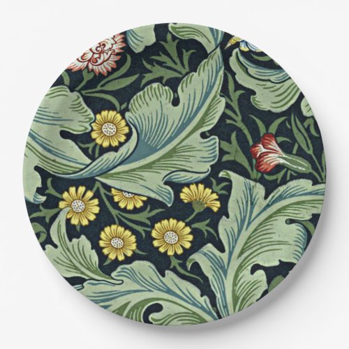 William Morris pattern Leicester Paper Plates