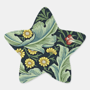 William Morris pattern, Leicester Star Sticker