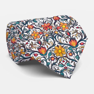 William Morris Pattern Neck Tie