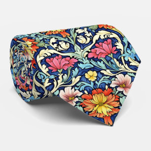William Morris Pattern Neck Tie