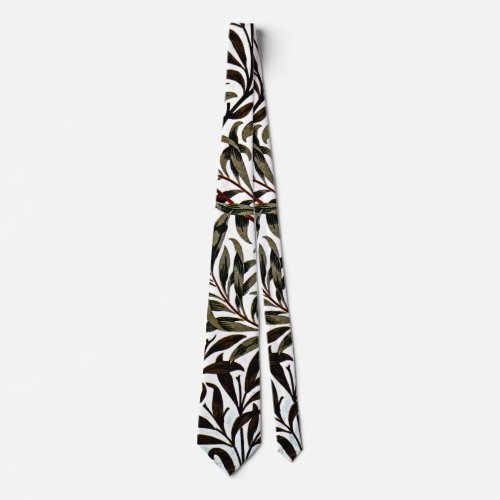 William Morris pattern Willow Bough Neck Tie