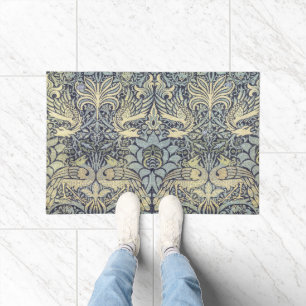 William Morris Peacock and Dragon Doormat