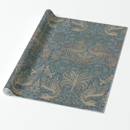 William Morris Peacock and Dragon GalleryHD Wrapping Paper