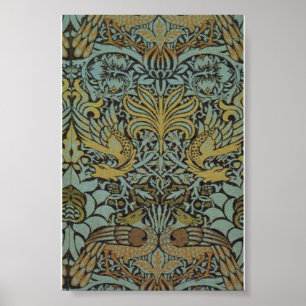William Morris , Peacock and Dragon Print