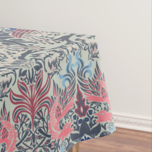 William Morris Peacock and Dragon Tablecloth