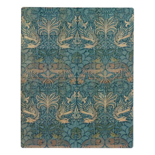 William Morris Peacock and Dragon Textile Design Jigsaw Puzzle