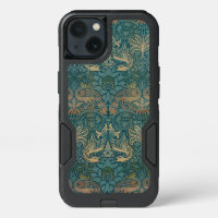 William Morris Peacock and Dragon Textile Design