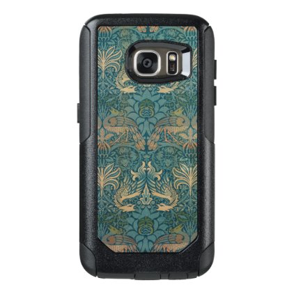 William Morris Peacock and Dragon Textile Design OtterBox Samsung Galaxy S7 Case