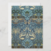 William Morris Peacock and Dragon Woven Design (Front)