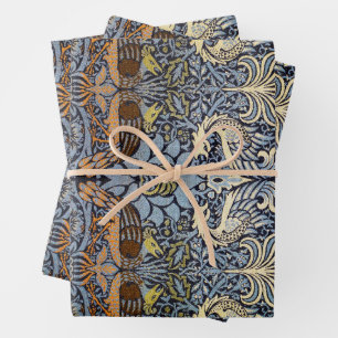 William Morris, Peacock and Dragon Wrapping Paper Sheets