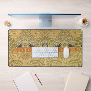 William Morris Peacock & Dragon Arts & Crafts Desk Mat