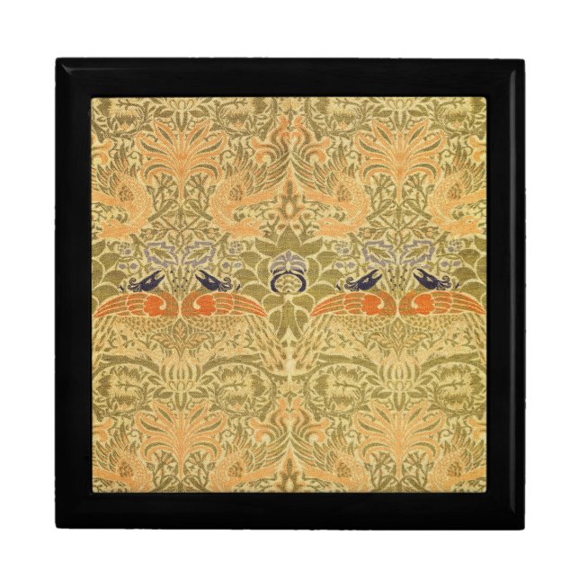 William Morris Peacock & Dragon Arts & Crafts Gift Box (Front)