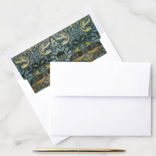 William Morris Peacock Dragon Classic Envelope Liner