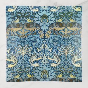 William Morris Peacock Dragon Classic Trinket Tray