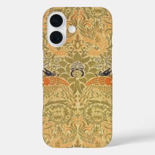 William Morris Peacock Dragon Vintage Arts Crafts iPhone 16 Case