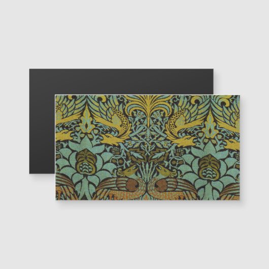 William Morris Peacock Dragon Wallpaper (Front/Back)