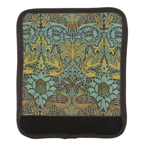William Morris Peacock Dragon Wallpaper  Luggage Handle Wrap