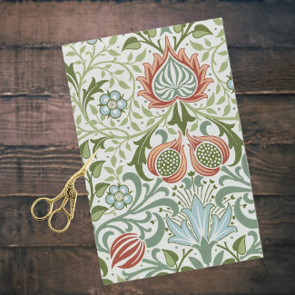 William Morris Persia Vintage Floral Botanical