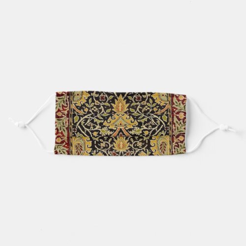 William Morris Persian Carpet Art Print Design Adult Cloth Face Mask